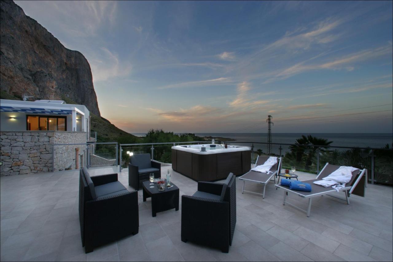 Villa Antonia - Vasca Idromassaggio Terrazza Vista Mare Сан-Віто-Ло-Капо Екстер'єр фото
