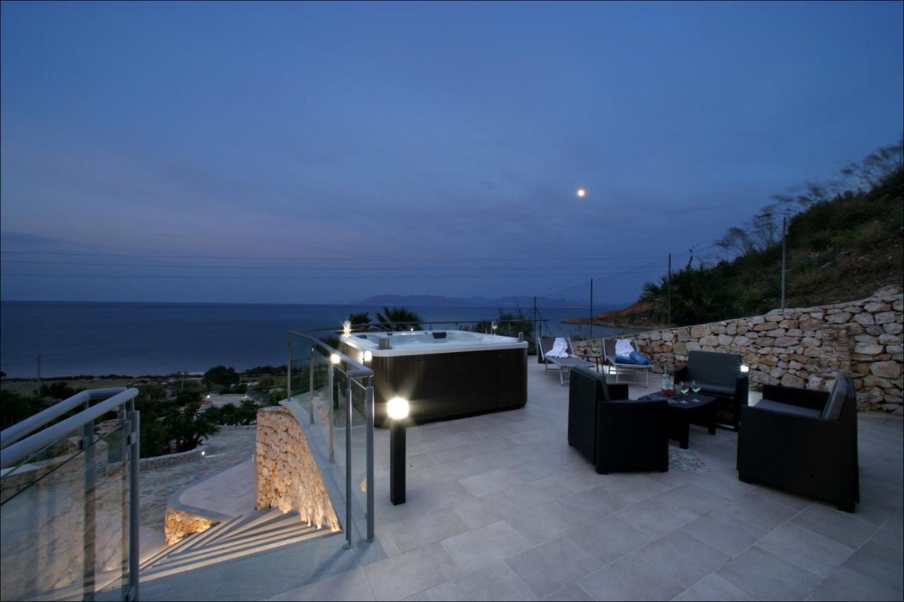 Villa Antonia - Vasca Idromassaggio Terrazza Vista Mare Сан-Віто-Ло-Капо Екстер'єр фото